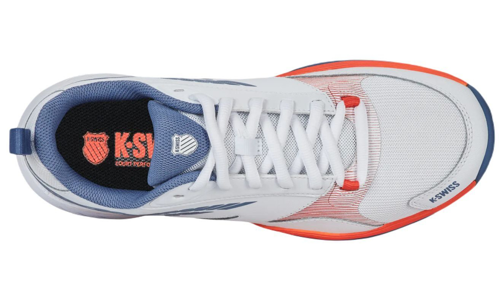 Мужские кроссовки теннисные K-Swiss Speedex Clay - белый