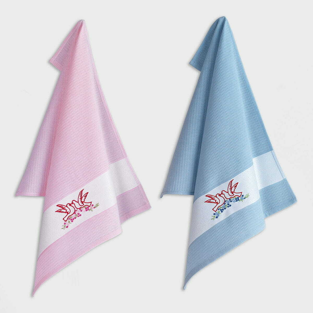 Набор кухонных полотенец 2шт 45х65 Arya home Birdy 1