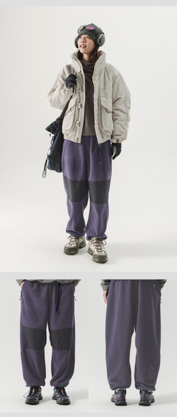 Брюки Nothomme Patchwork Fleece