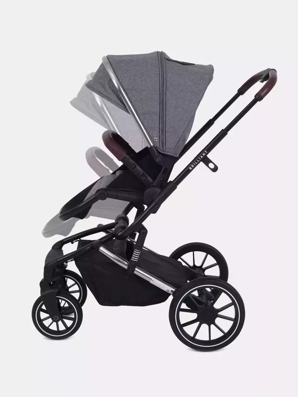 Коляска детская 2-в-1 Rant "Brilliant" RA010 Koala Grey