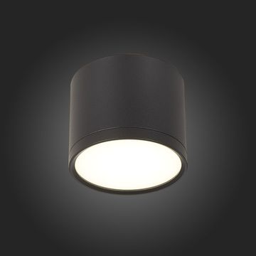 ST113.442.09 Светильник потолочный Черный LED 1*9W 4000K 702Lm Ra&gt;90 120° IP20 D88xH75 170-240V Накладные светильники