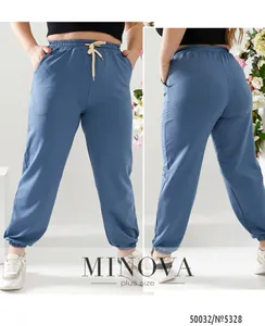 Брюки 5328-джинс Minova