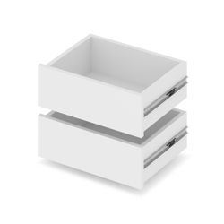 Ящики выдвижные для шкафов-купе глубиной 600 "Роланд" Р76, ЛДСП, MODERN