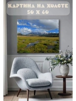 Картина на стену 40 X 50 Горный пейзаж