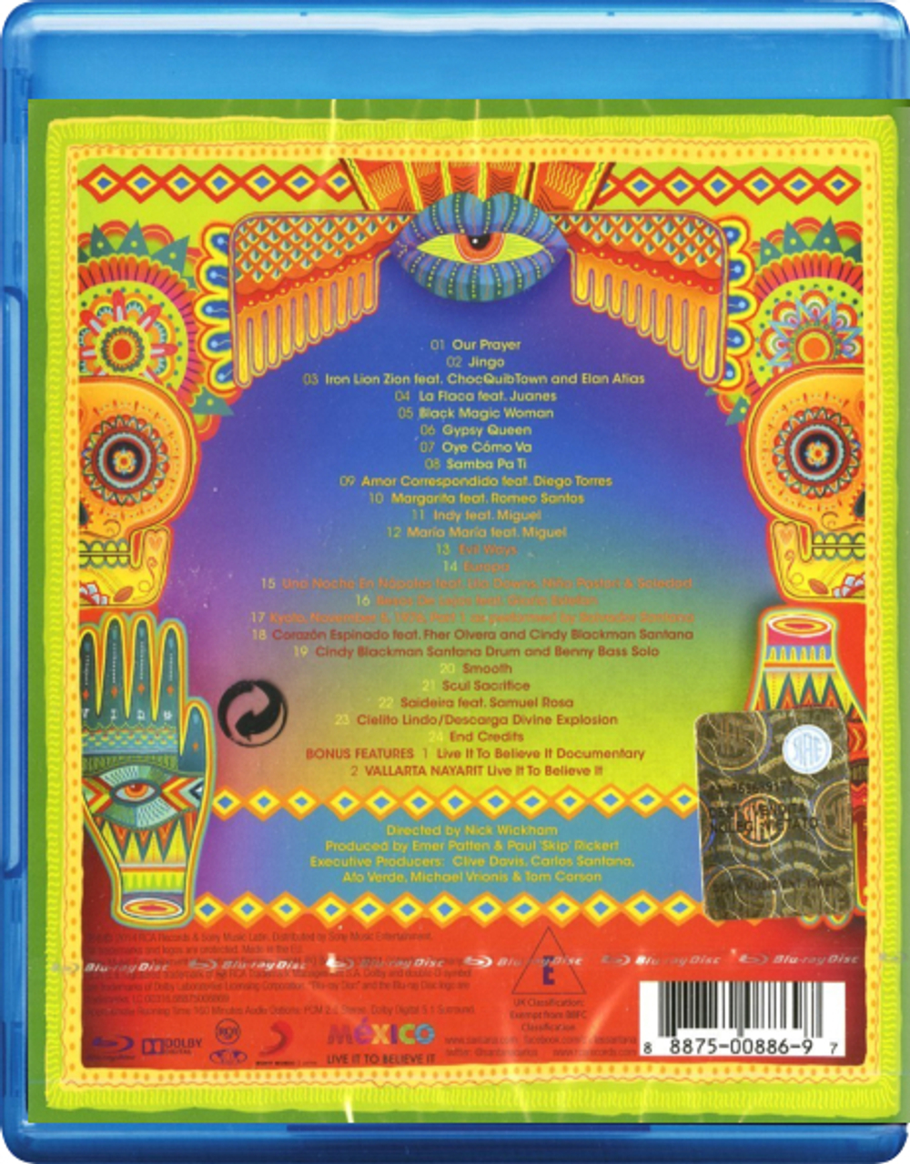 Santana / Corazon - Live From Mexico (Blu-ray)