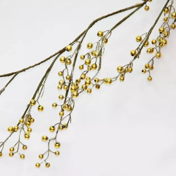 Декоративная гирлянда, цвет золотой 120 см. (RS1T763)