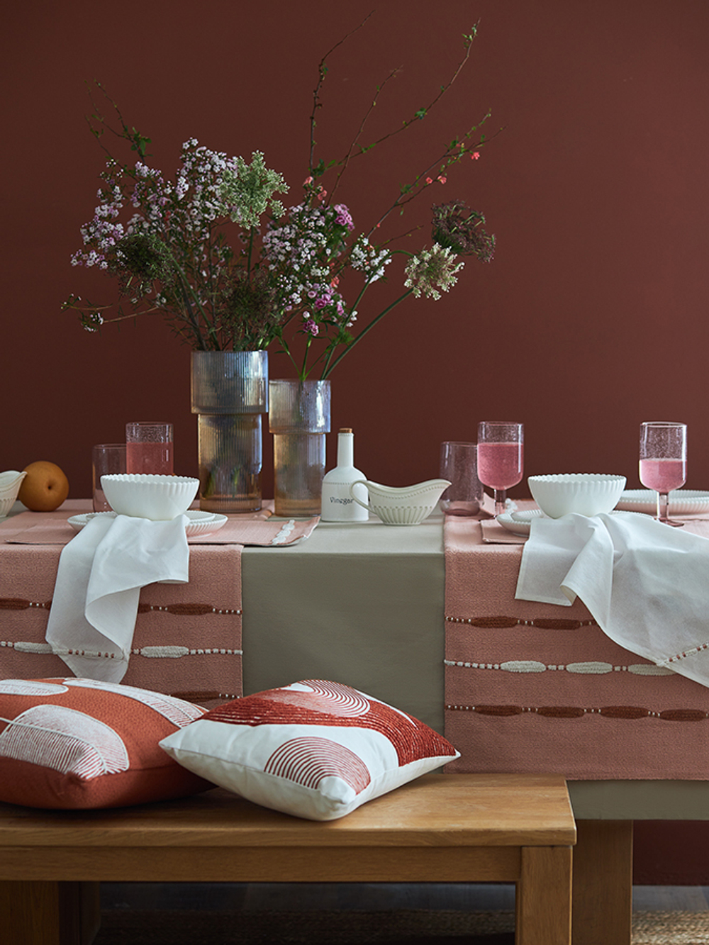 Подушка декоративная feather lines из коллекции ethnic, 30x45