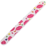 Пилка для ногтей наждачная в пакете «Валенсия - Ассорти цветов», 17*2см