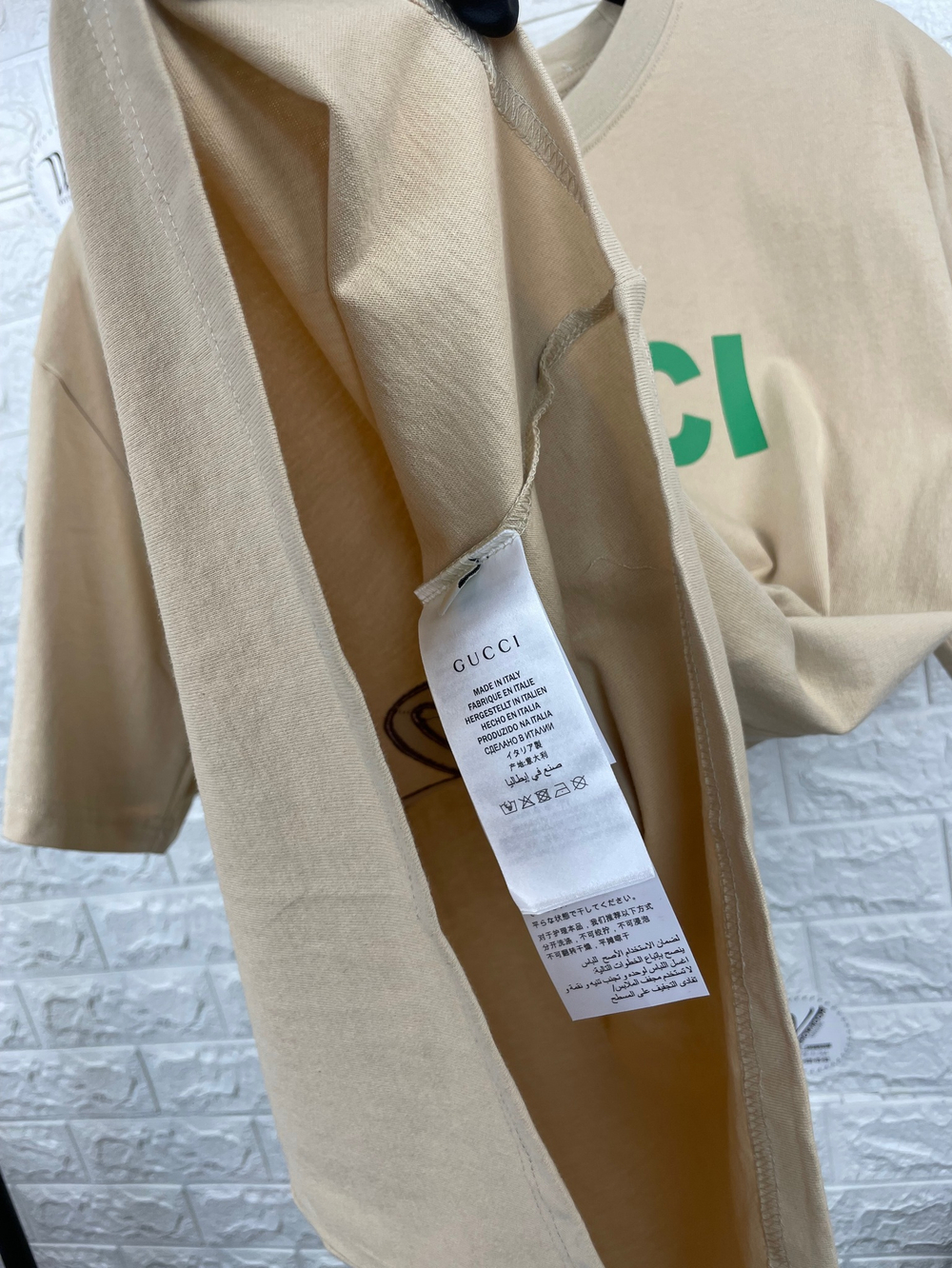 Футболка Gucci oversize