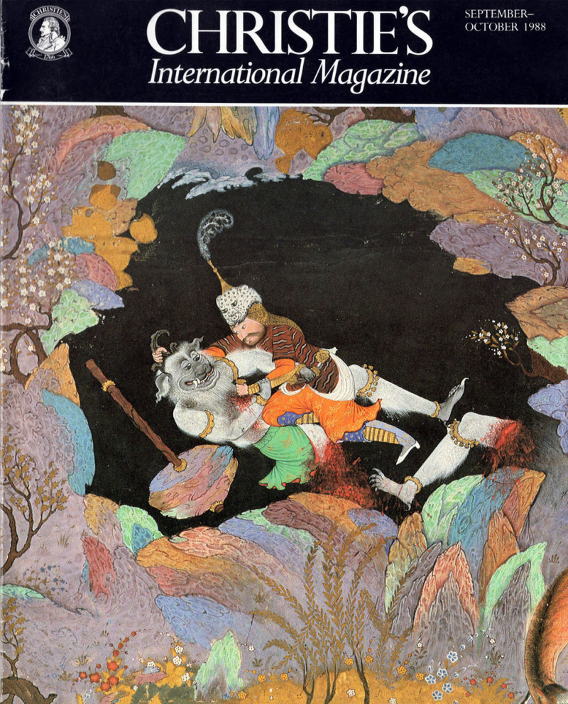 Журнал «Christie's International Magazine» сентябрь – октябрь 1988 года