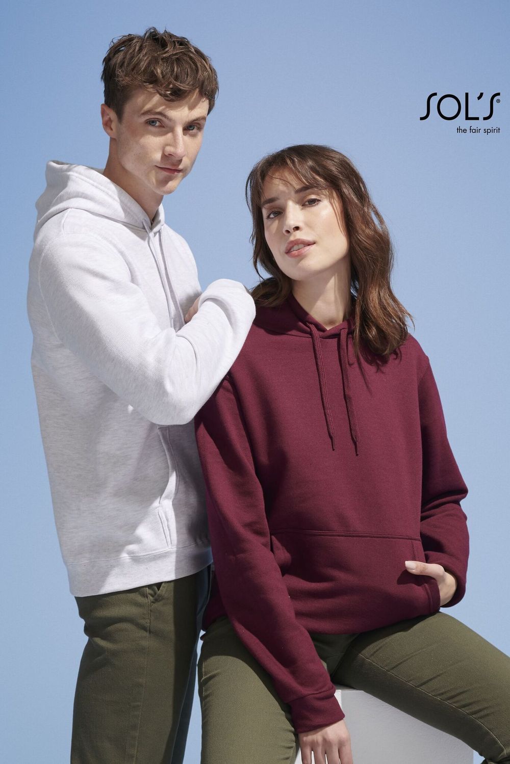 Свитшот с капюшоном SNAKE Светло-зелёный  L