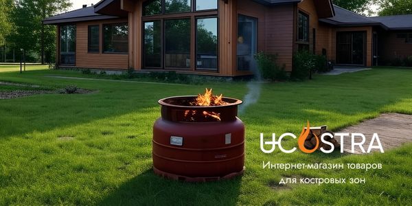 Как сделать костровую чашу из старого газового баллона своими руками?