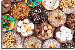 Постер "Ароматные пончики"