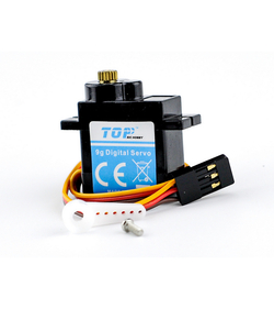 Сервомашинка 9g для планера Top RC Lightning V2 (руль, руль высоты)