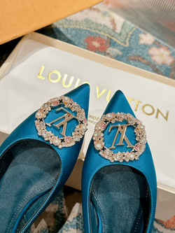 Louis Vuitton Met Slingback Ballerina