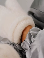 Варежки зимние меховые