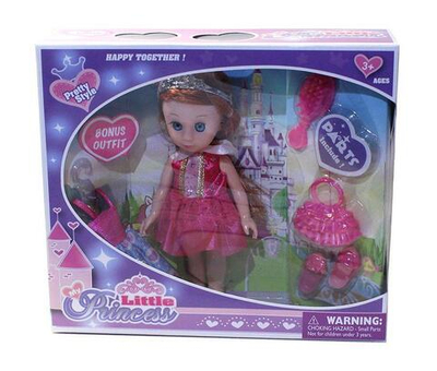 Кукла классич. с аксесс. в/к 20,3*6*17,8 см.