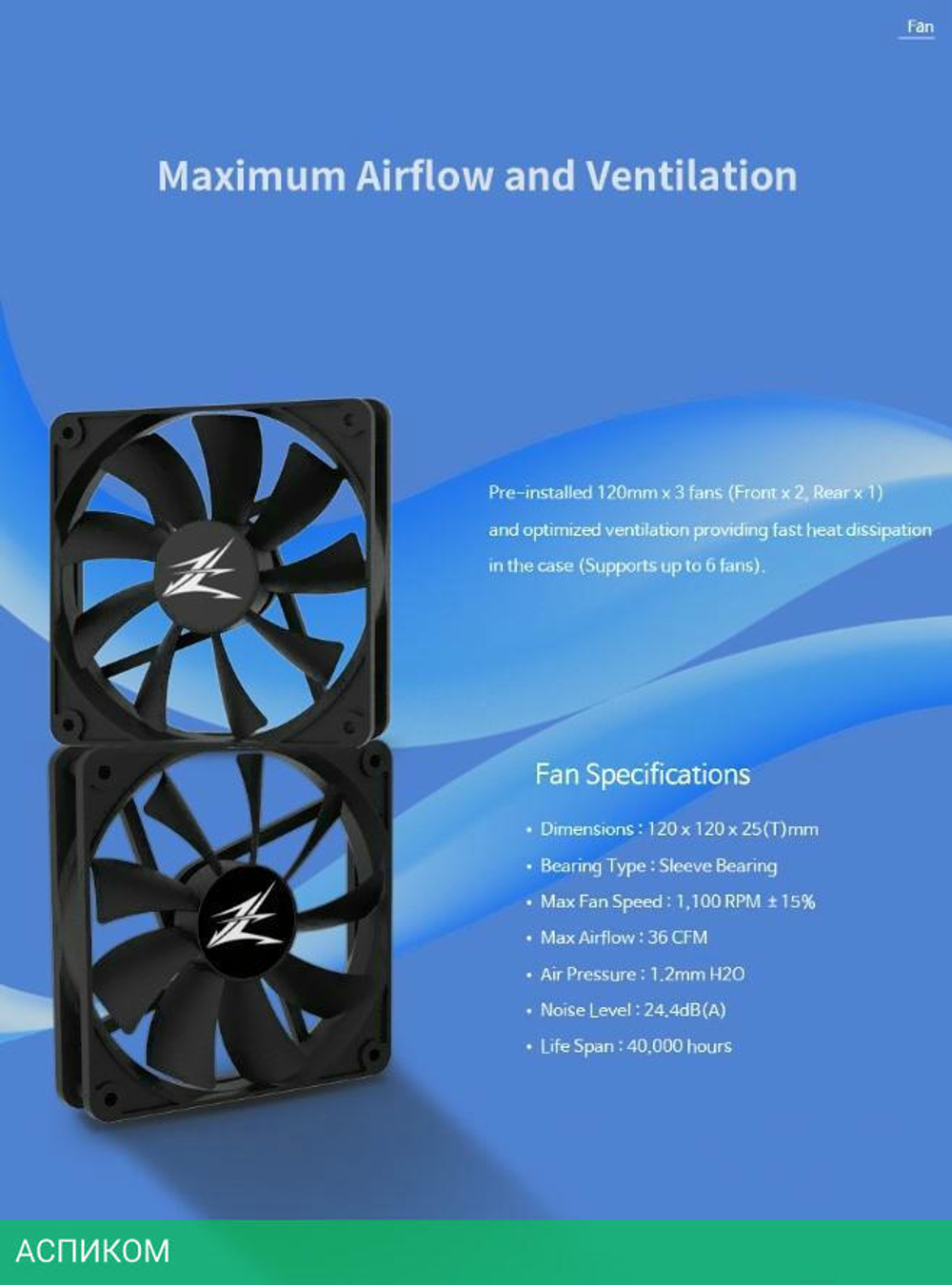 Корпус Zalman Z1 Iceberg без БП Black