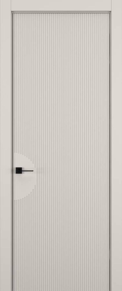 Дверь 6 VERTICAL Матовый Серый песок