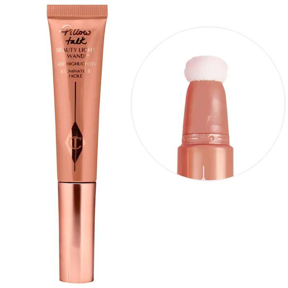 Charlotte Tilbury Beauty Highlighter Wand - Pillow Talk Medium 12mL