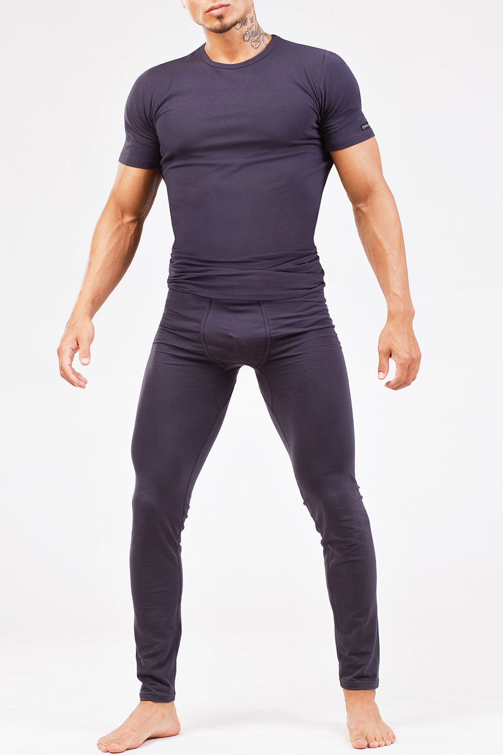 Мужские кальсоны R-116 Dark Grey Opium
