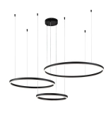 Подвесная люстра Indigo GALASS 14001/3P Black V000032L