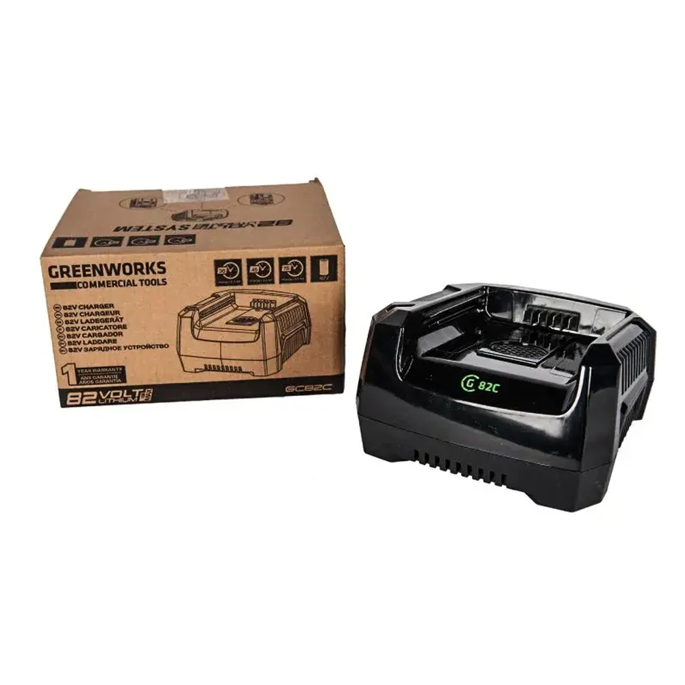 Аккумуляторный триммер Greenworks GD82LTK8 (1 x 8 Ач, ЗУ) 2110607U8