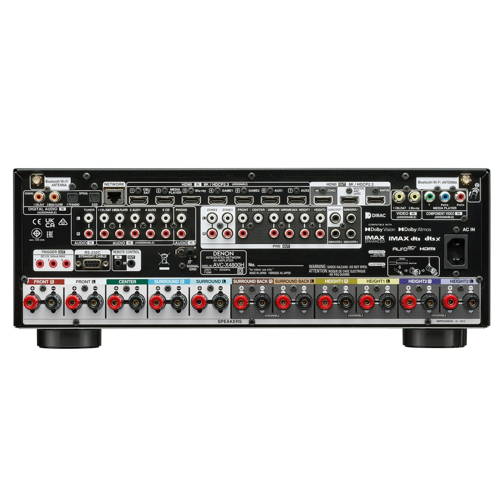 AV ресивер Denon AVC-X4800H Black