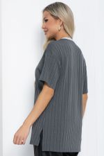 Футболка Ника (серая) Б12435-7 LT Collection