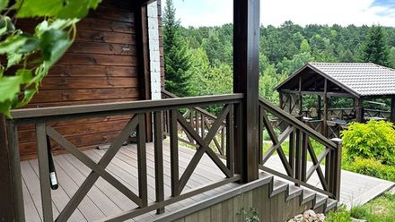 Ограждения из ДПК