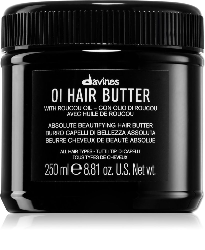 Davines глубокое питательное масло для непослушных и вьющихся волос OI Hair Butter