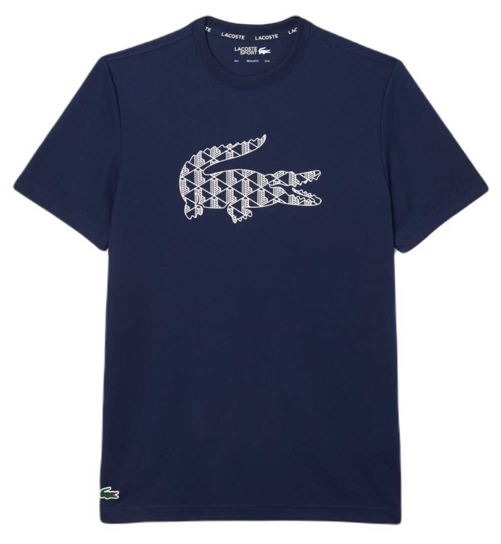 Теннисная футболка Lacoste Ultra Dry Pique Tennis T-Shirt