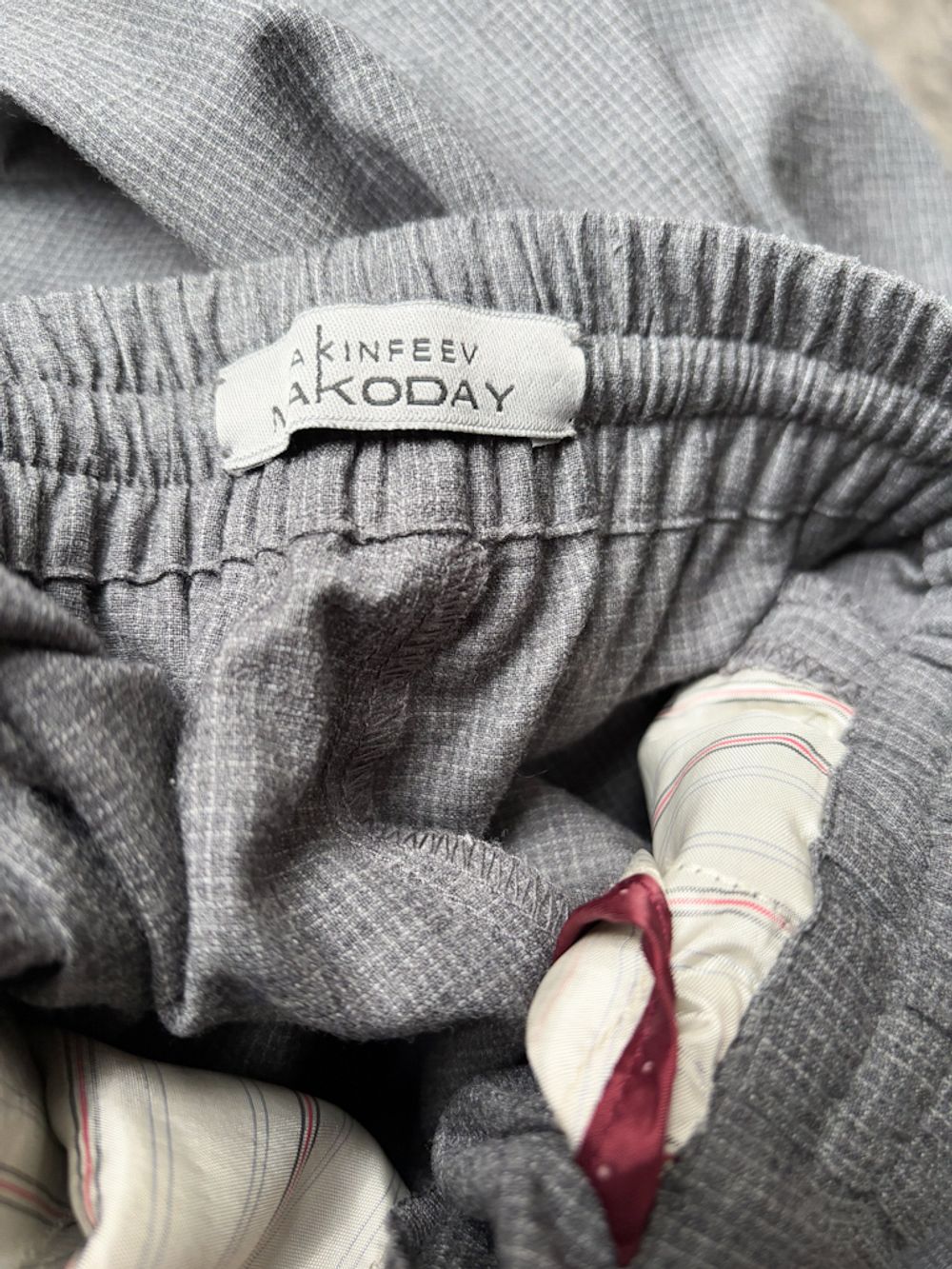 Шерстяные брюки Akinfeev Makoday, 122-128