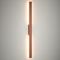 Уличный настенный светильник Nowodvorski Demi Led M Brick red 11557