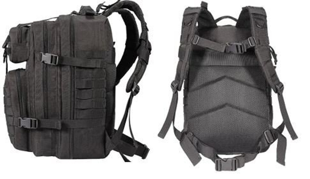 Тактический рюкзак Huntsman RU 265, 40 л, ткань Оксфорд, Мультикам