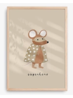 Постер для детской 50х70 см