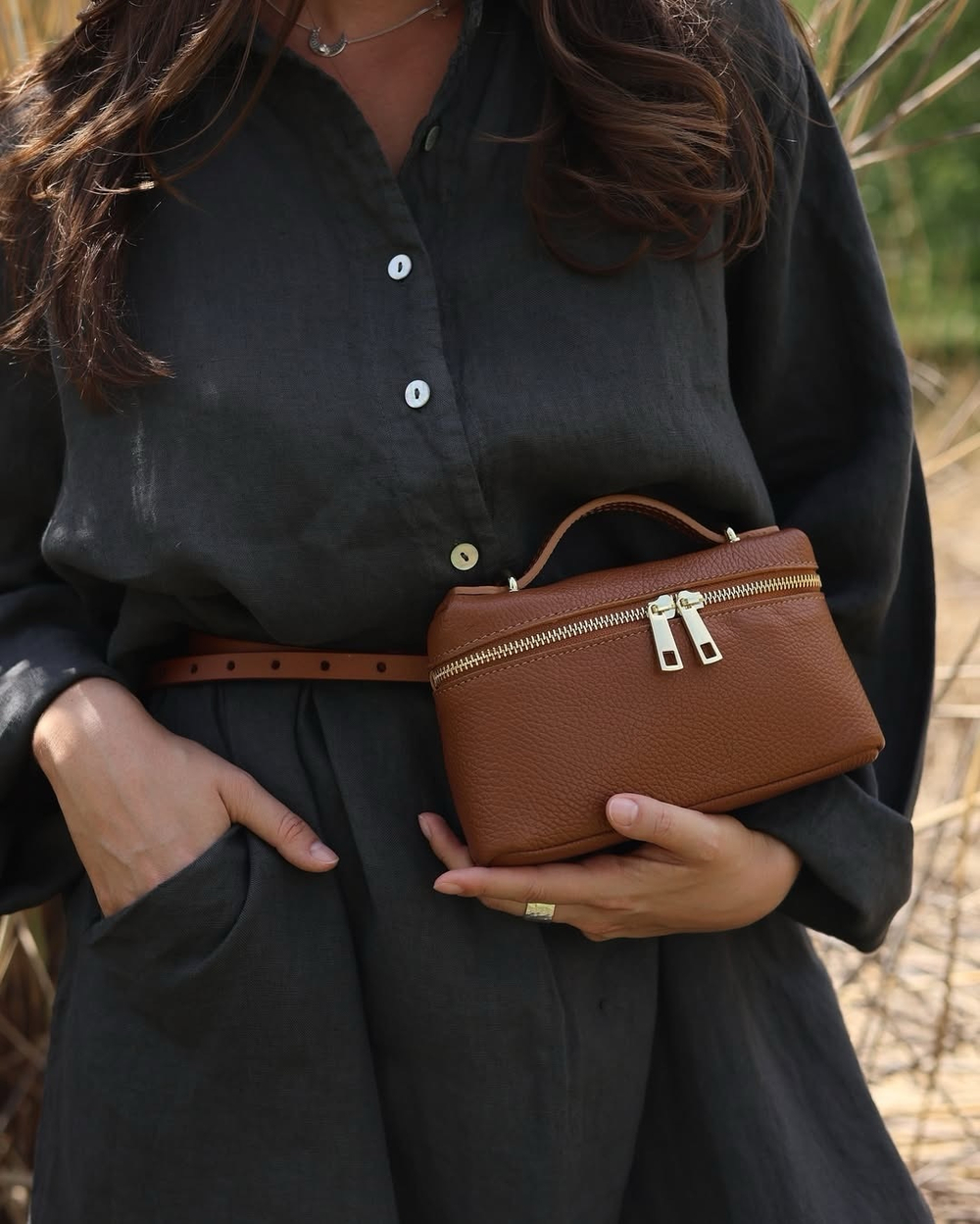 платье из итальянского льна