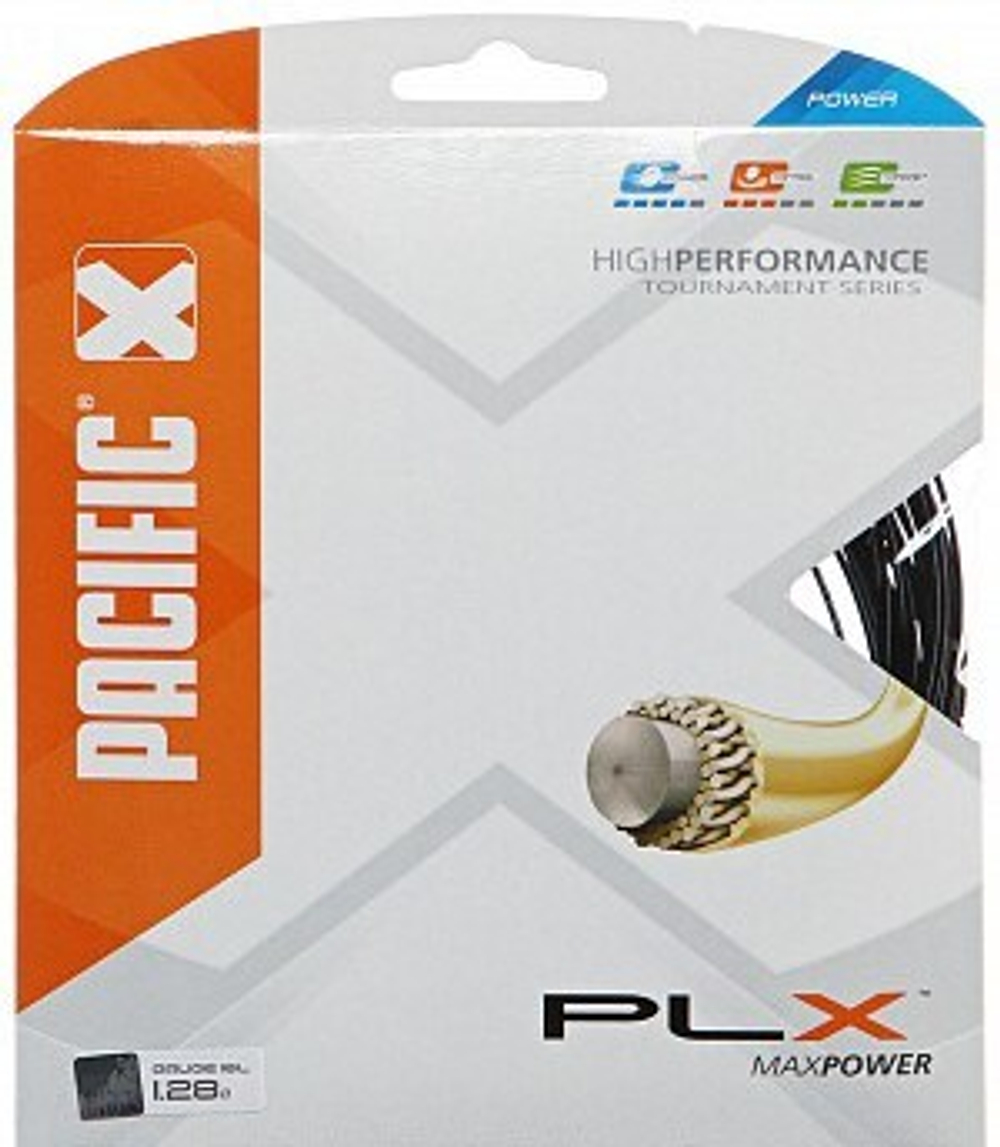 Струны теннисные Pacific PLX (12,2 m) - black