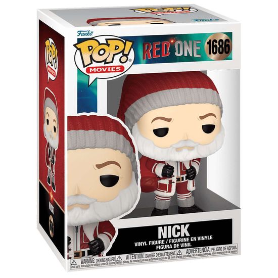 Фигурка Funko POP! Movies Red One Nick (1686) 79785 / Фигурка Фанко ПОП! по мотивам фильма "Миссия: Красный", Санта-Клаус