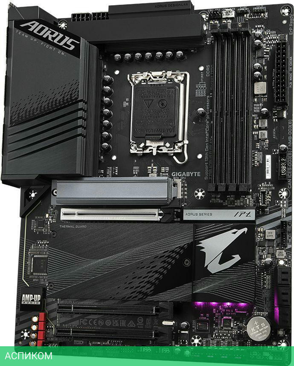 Материнская плата GigaByte Z790 Aorus Elite AX DDR5