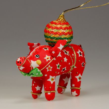 Ёлочная игрушка Маленькая Свинка