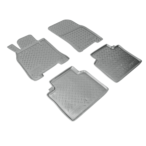 Ковры в салон Norplast/Unidec для Infiniti Q70 в кузове Y51 (2013-)Полиуретан,Серый, арт.NPL-Po-33-65-G