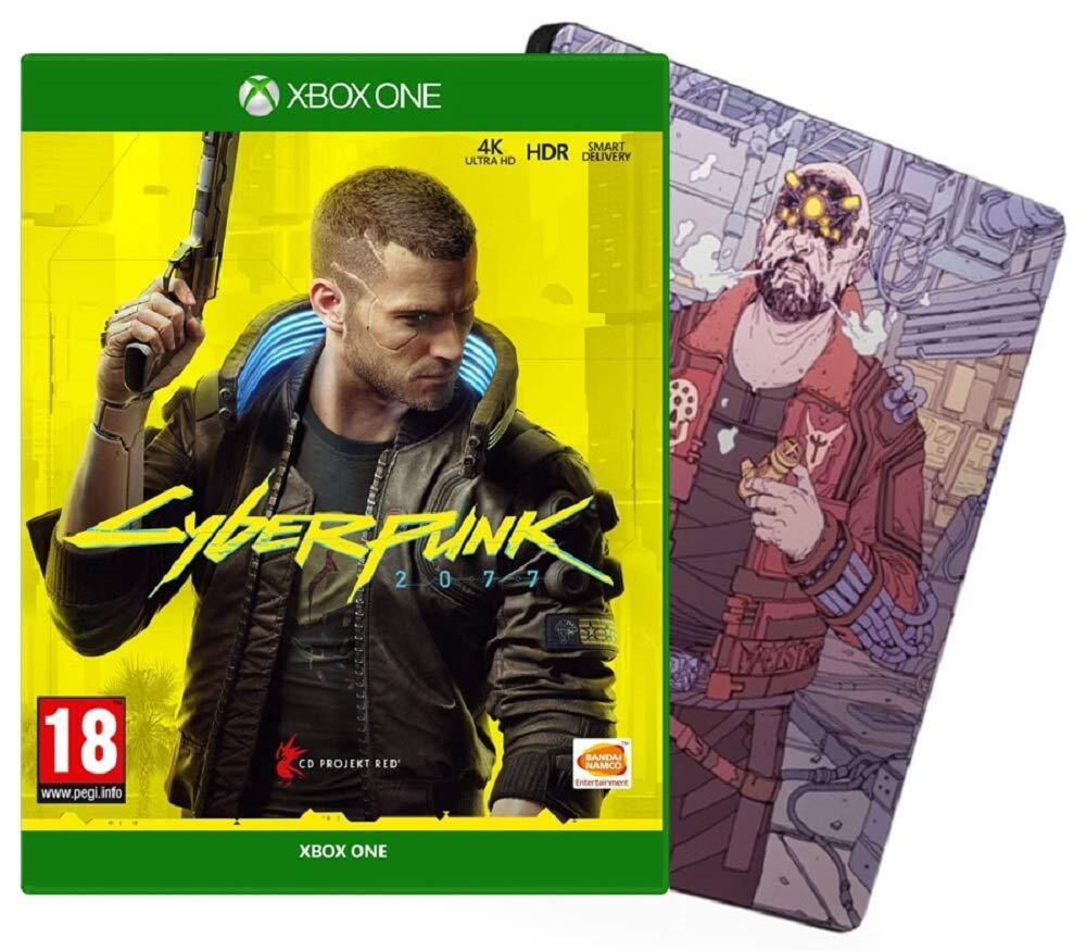 Игра Cyberpunk 2077 + Steelbook (Русская версия) для Xbox One/Series X