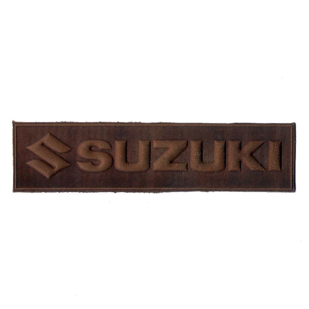 Нашивка Suzuki (коричневая)