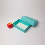 Коробка крышка-дно 21x6x15, тиффани, картон