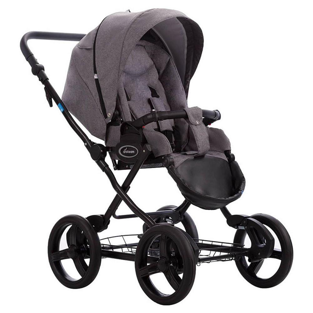 Детская коляска AroTeam Cocoline 2 в 1 14 т.серый