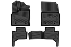 Коврики в салон для LEXUS LX 600, 2021-, Внед, цельные сид. 2 ряда, 5 мест, 4шт. (Повышенная устойчивость, повышенная износостойкость) FORMAT.3DA67310210K