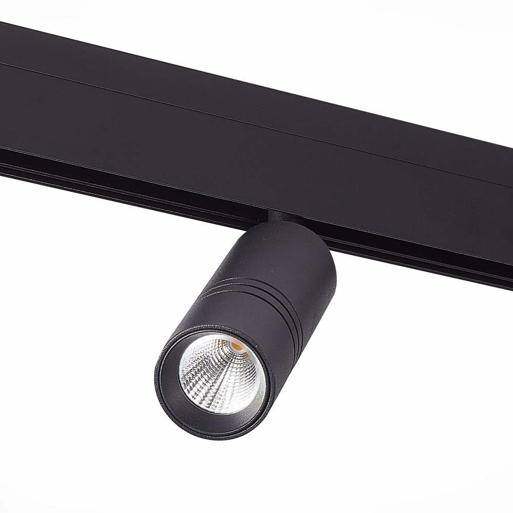 ST365.446.12 Магнитный трековый светильник Черный LED 1*12W 4000K 1 020Lm Ra&gt;90 36° IP20 D44xH130 48V SKYLINE 48