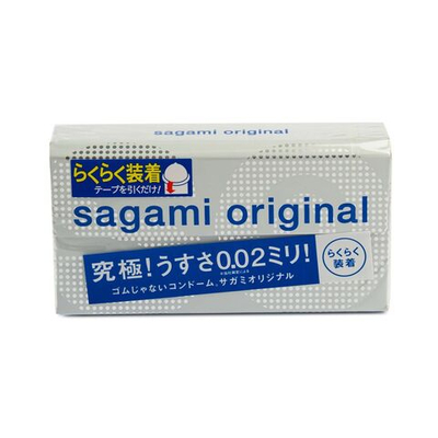 Презервативы SAGAMI Original Quick 0,02, 6 шт