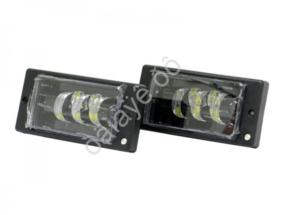 ПТФ LED 2110 9-30V 25W (W+Y+ДХО) Линз 2реж c регулир.(пара) GQ1784